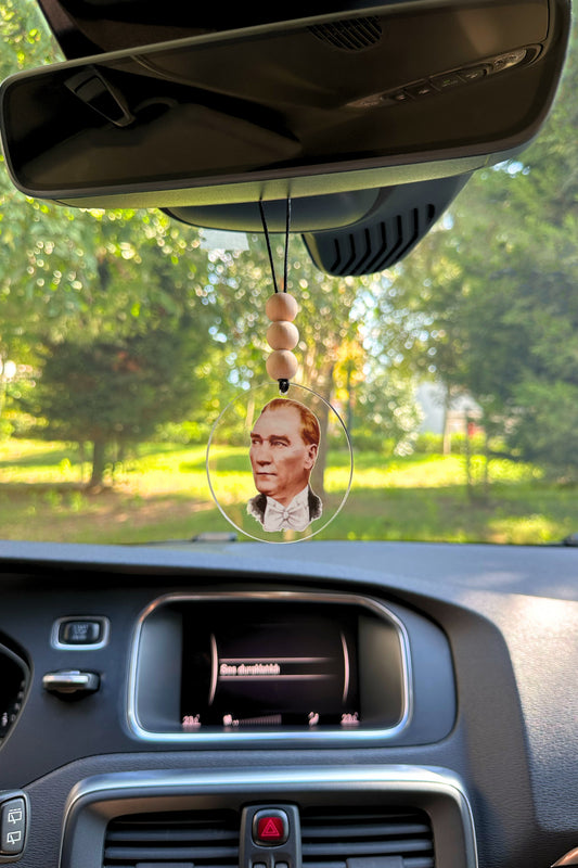 Mustafa Kemal Atatürk Portresi Dikiz Aynası Süsü