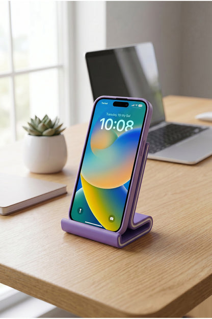 Kişiye Özel İsimli Masaüstü Telefon Standı