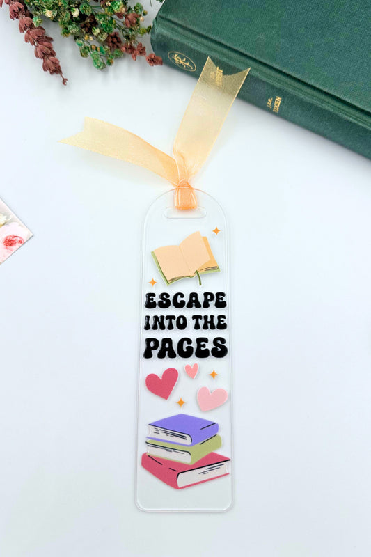 Into Pages Şeffaf Kitap Ayracı