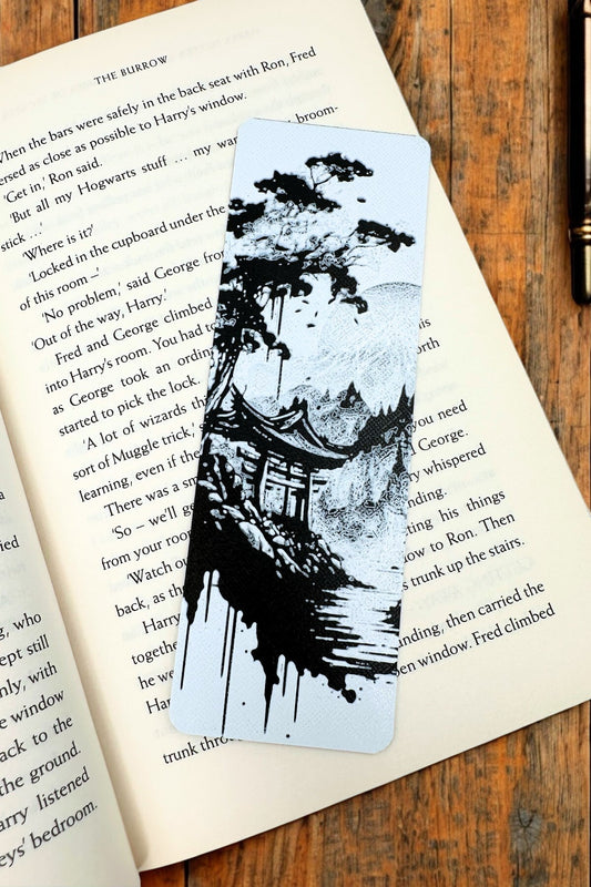 Sakura Japon Kiraz Çiçeği Kabartmalı Kitap Ayracı