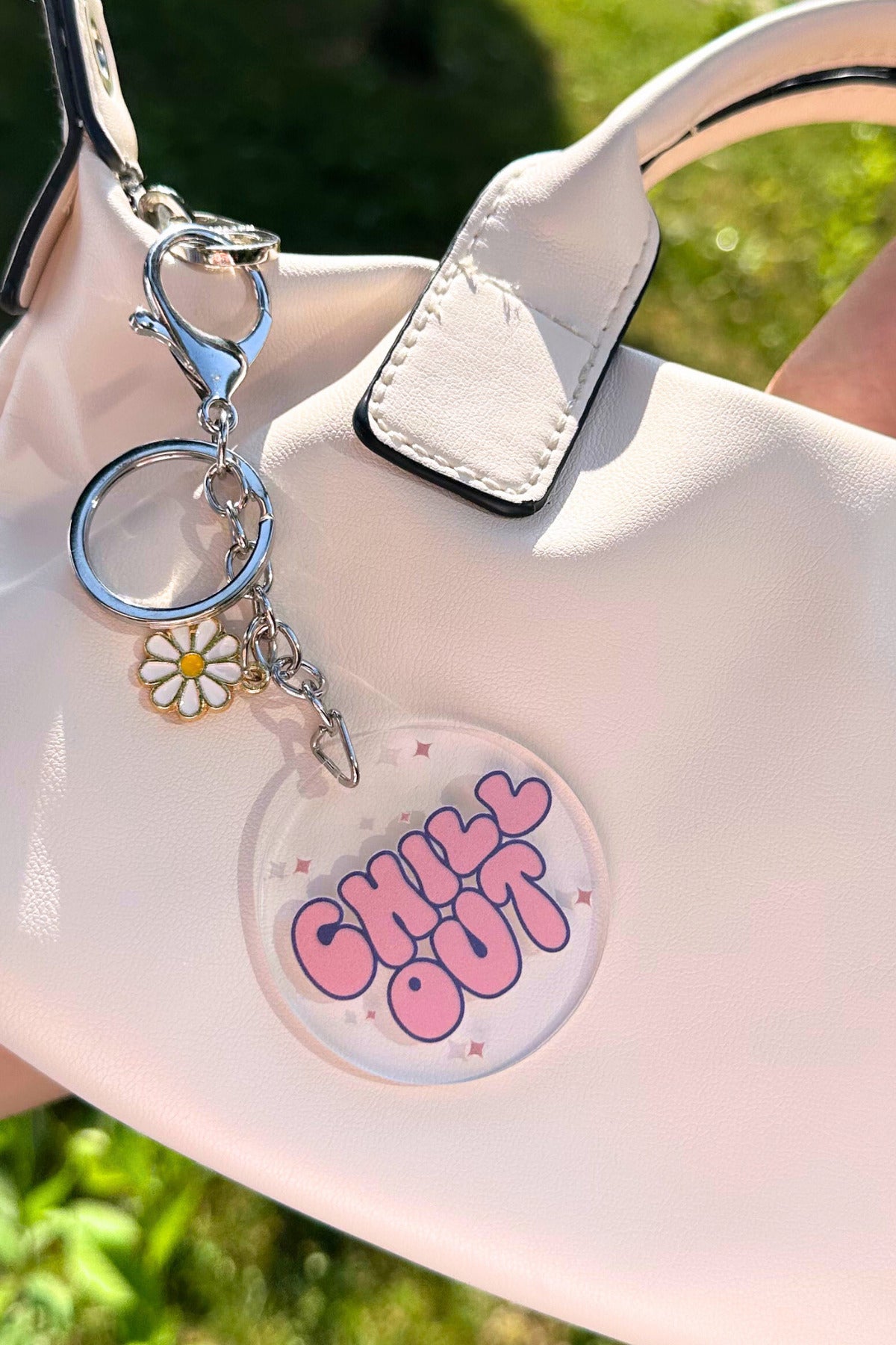 Chill Out Papatya Charmlı Anahtarlık