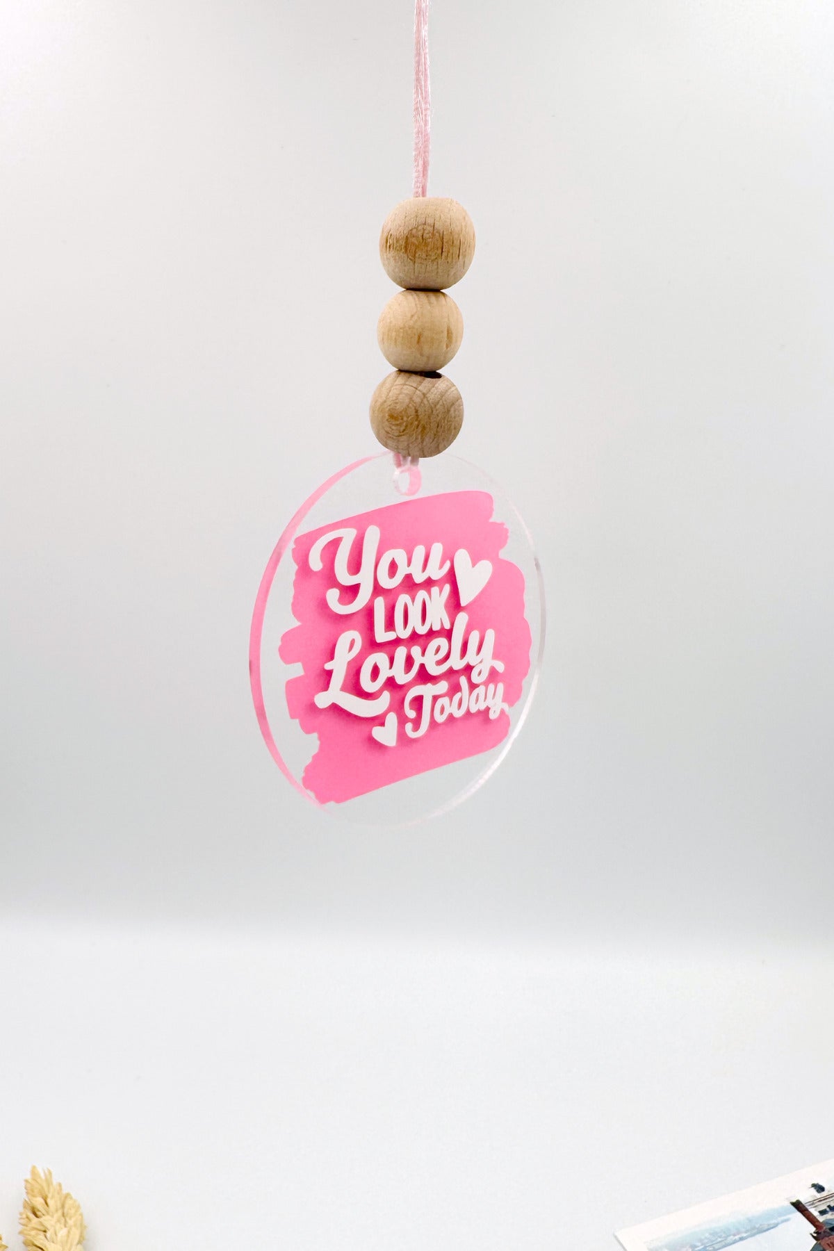 You Look Lovely Today Dikiz Aynası Süsü