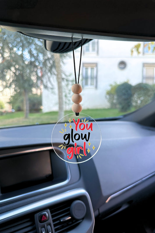 You Glow Girl Dikiz Aynası Süsü