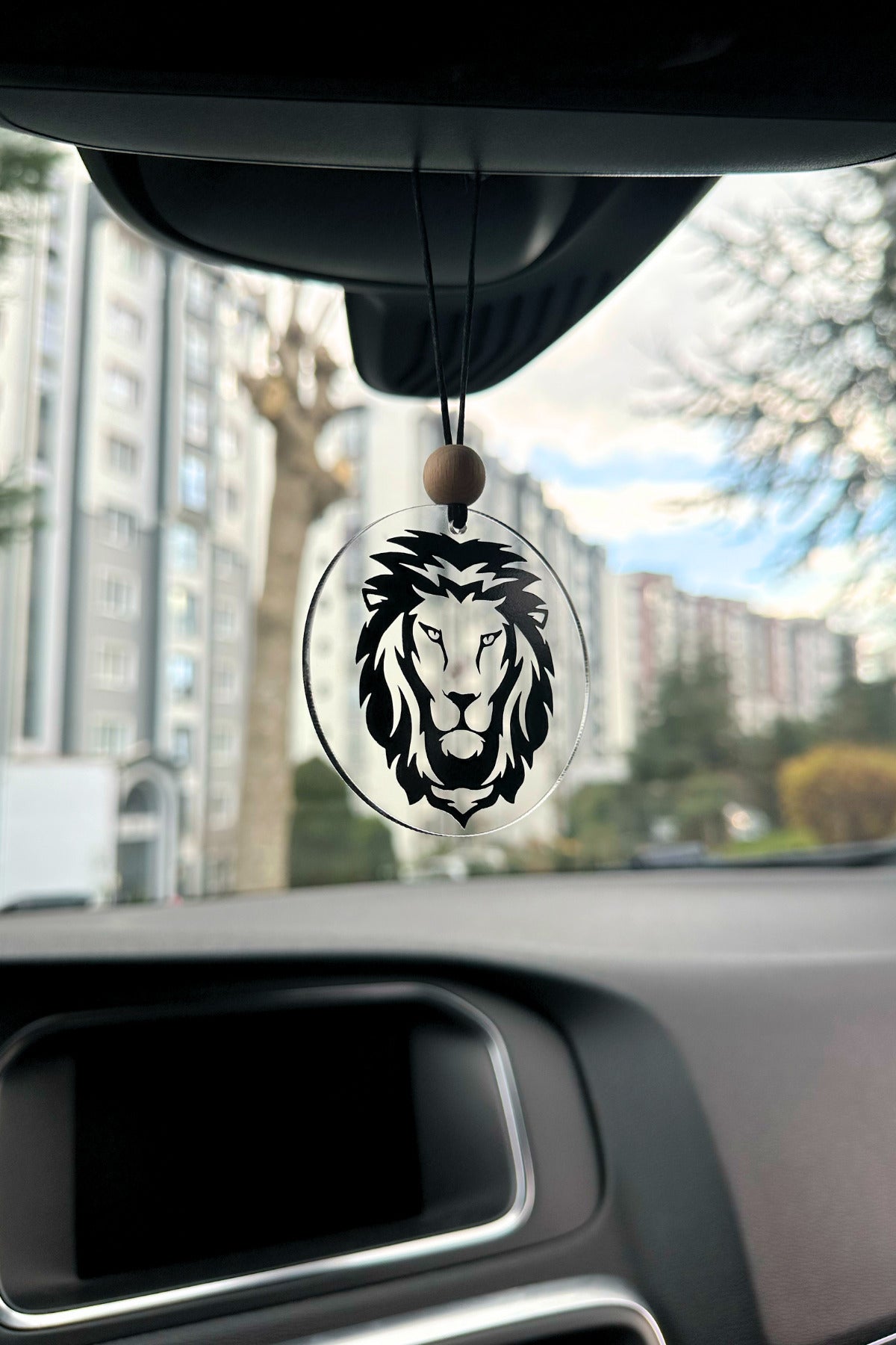 Aslan Figürü Dikiz Aynası Süsü