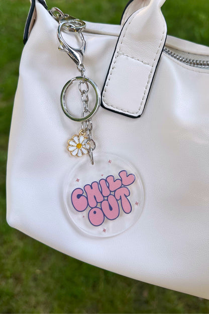 Chill Out Papatya Charmlı Anahtarlık