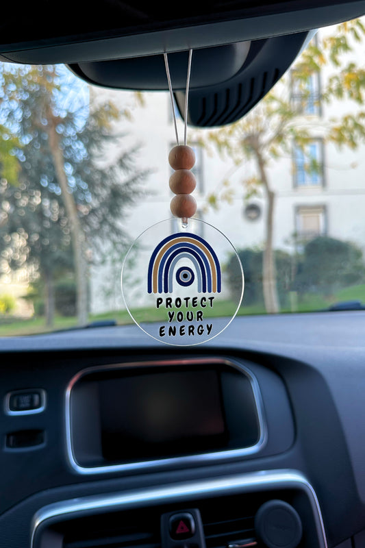 Enerjini Koru Nazar Boncuğu Dikiz Aynası Süsü