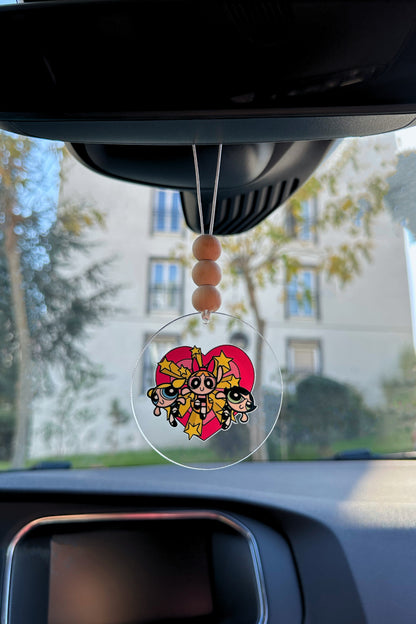Powerpuff Girls Dikiz Aynası Süsü