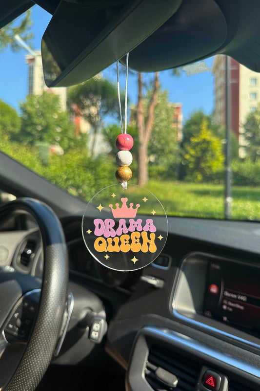 Drama Queen Dikiz Aynası Süsü