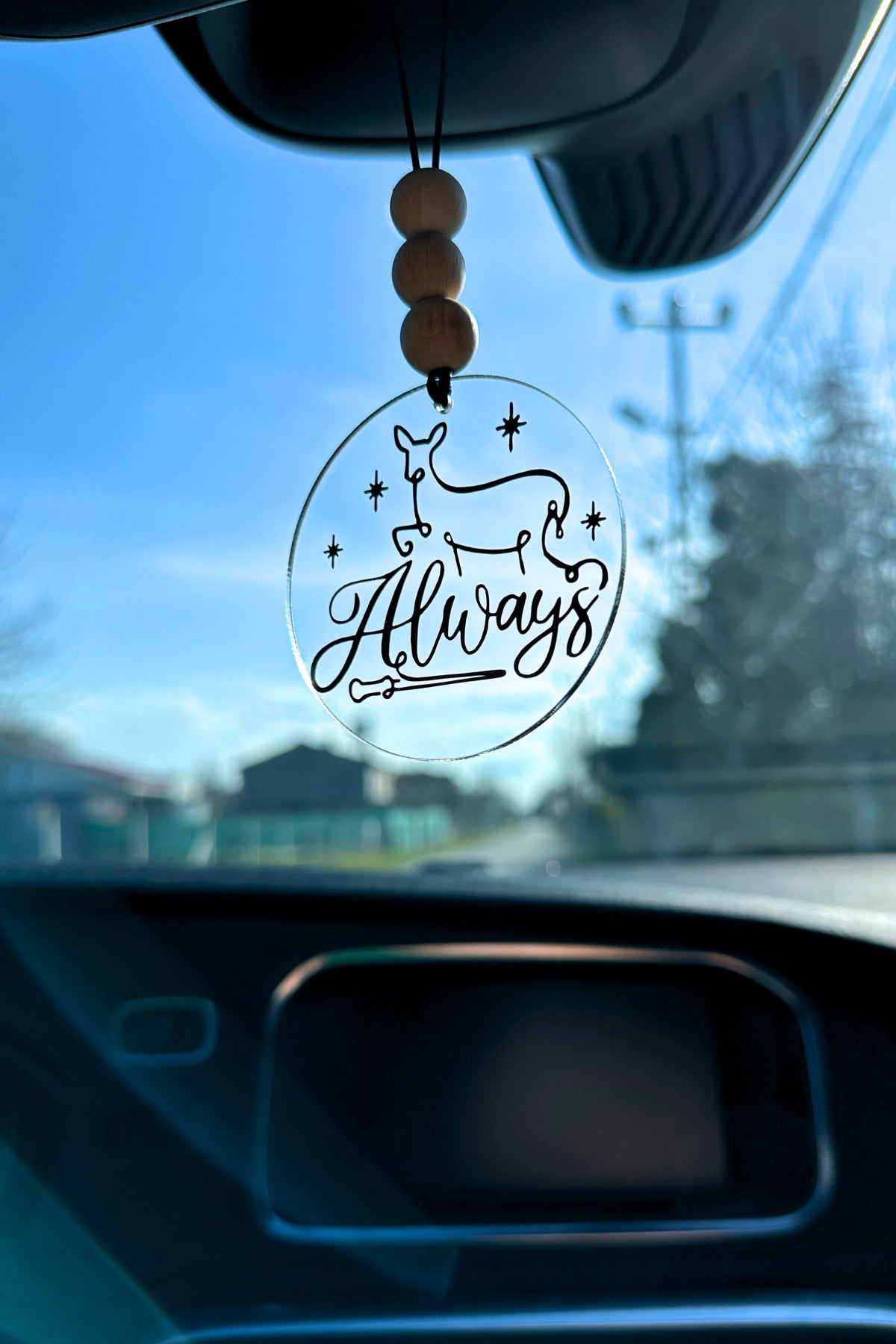 Always Geyik Patronus - Harry Potter Dikiz Aynası Süsü