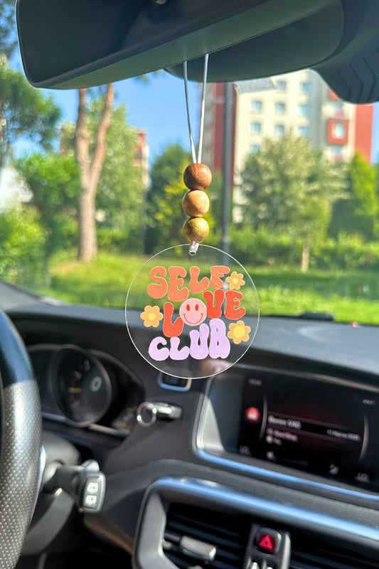 Self Love Club Dikiz Aynası Süsü