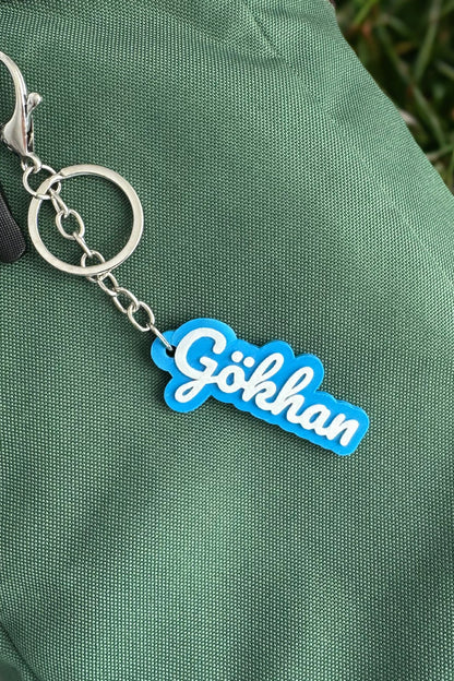 Kişiye Özel İsimli Anahtarlık ve Çanta Süsü